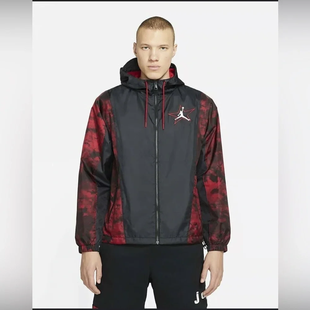 Nike Air Jordan Legacy AJ6 Full Zip Windbreaker Jacket Men's DD5233 NWT Size XL